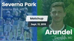 Matchup: Severna Park High vs. Arundel  2019