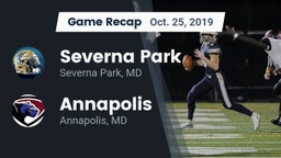 Recap: Severna Park  vs. Annapolis  2019