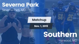 Matchup: Severna Park High vs. Southern  2019