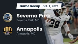 Recap: Severna Park  vs. Annapolis  2021