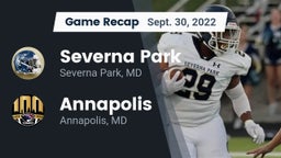 Recap: Severna Park  vs. Annapolis  2022
