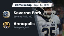 Recap: Severna Park  vs. Annapolis  2023