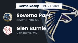 Recap: Severna Park  vs. Glen Burnie  2023