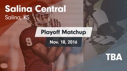 Matchup: Salina Central vs. TBA 2016