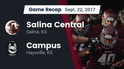 Recap: Salina Central  vs. Campus  2017