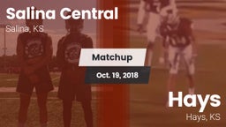 Matchup: Salina Central vs. Hays  2018