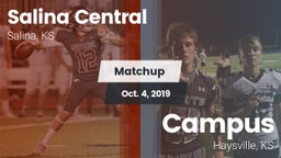 Matchup: Salina Central vs. Campus  2019