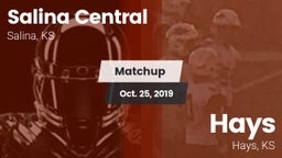 Matchup: Salina Central vs. Hays  2019