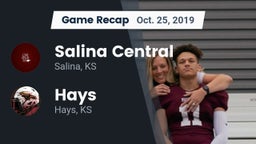 Recap: Salina Central  vs. Hays  2019