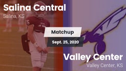 Matchup: Salina Central vs. Valley Center  2020