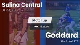 Matchup: Salina Central vs. Goddard  2020