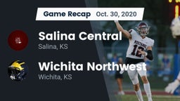 Recap: Salina Central  vs. Wichita Northwest  2020