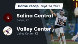 Recap: Salina Central  vs. Valley Center  2021