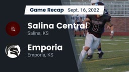 Recap: Salina Central  vs. Emporia  2022