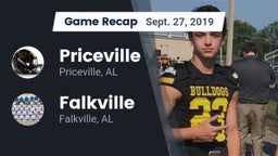 Recap: Priceville  vs. Falkville  2019