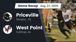 Recap: Priceville  vs. West Point  2020