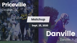 Matchup: Priceville High vs. Danville  2020