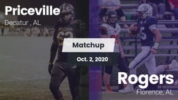 Matchup: Priceville High vs. Rogers  2020