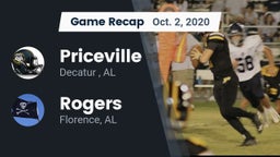 Recap: Priceville  vs. Rogers  2020