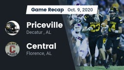 Recap: Priceville  vs. Central  2020