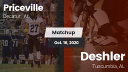 Matchup: Priceville High vs. Deshler  2020