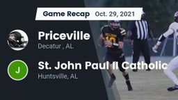 Recap: Priceville  vs. St. John Paul II Catholic  2021