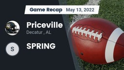 Recap: Priceville  vs. SPRING 2022