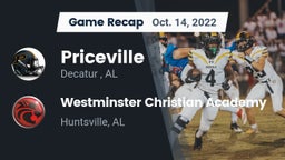 Recap: Priceville  vs. Westminster Christian Academy 2022