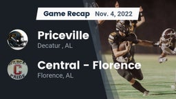Recap: Priceville  vs. Central  - Florence 2022
