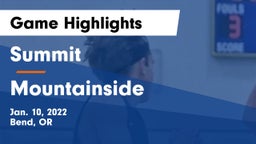 Summit  vs Mountainside  Game Highlights - Jan. 10, 2022