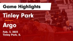 Tinley Park  vs Argo  Game Highlights - Feb. 3, 2023