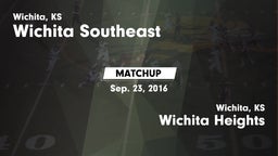 Matchup: Wichita Southeast vs. Wichita Heights  2016