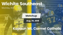 Matchup: Wichita Southeast vs. Kapaun Mt. Carmel Catholic  2018