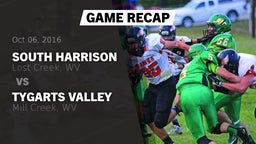 Recap: South Harrison  vs. Tygarts Valley  2016