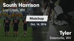 Matchup: South Harrison High  vs. Tyler  2016