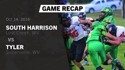 Recap: South Harrison  vs. Tyler  2016