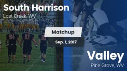 Matchup: South Harrison High  vs. Valley  2017