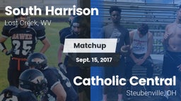 Matchup: South Harrison High  vs. Catholic Central  2017