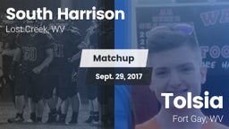 Matchup: South Harrison High  vs. Tolsia  2017