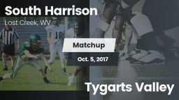 Matchup: South Harrison High  vs. Tygarts Valley 2017