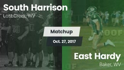 Matchup: South Harrison High  vs. East Hardy  2017