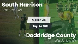 Matchup: South Harrison High  vs. Doddridge County  2018