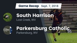 Recap: South Harrison  vs. Parkersburg Catholic  2018