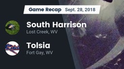 Recap: South Harrison  vs. Tolsia  2018
