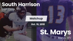 Matchup: South Harrison High  vs. St. Marys  2018