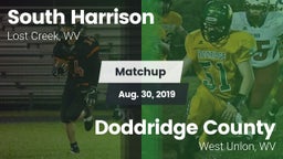 Matchup: South Harrison High  vs. Doddridge County  2019