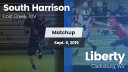 Matchup: South Harrison High  vs. Liberty  2019