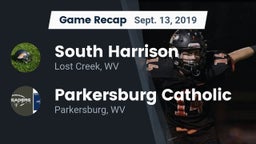 Recap: South Harrison  vs. Parkersburg Catholic  2019