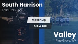 Matchup: South Harrison High  vs. Valley  2019