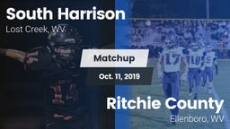 Matchup: South Harrison High  vs. Ritchie County  2019